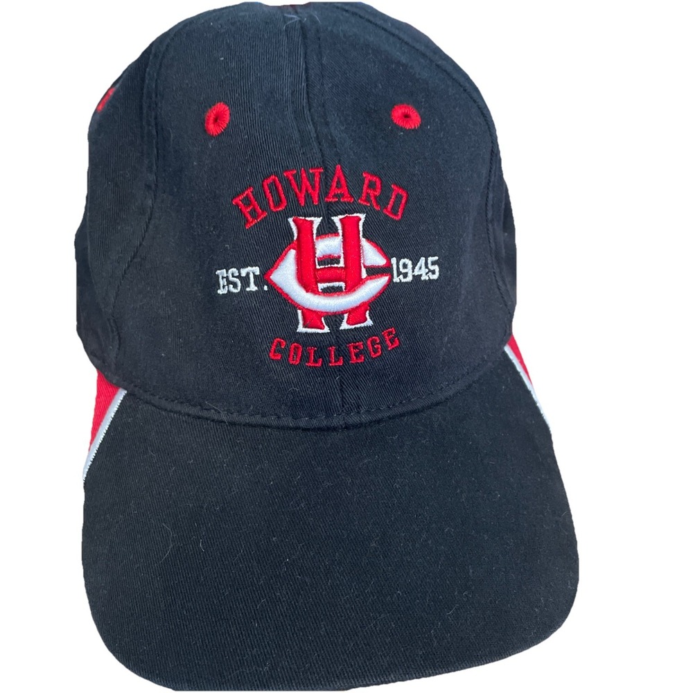 Howard College Tek Flex Adj HAT ML Caps Embroidered Logo Texas Community College